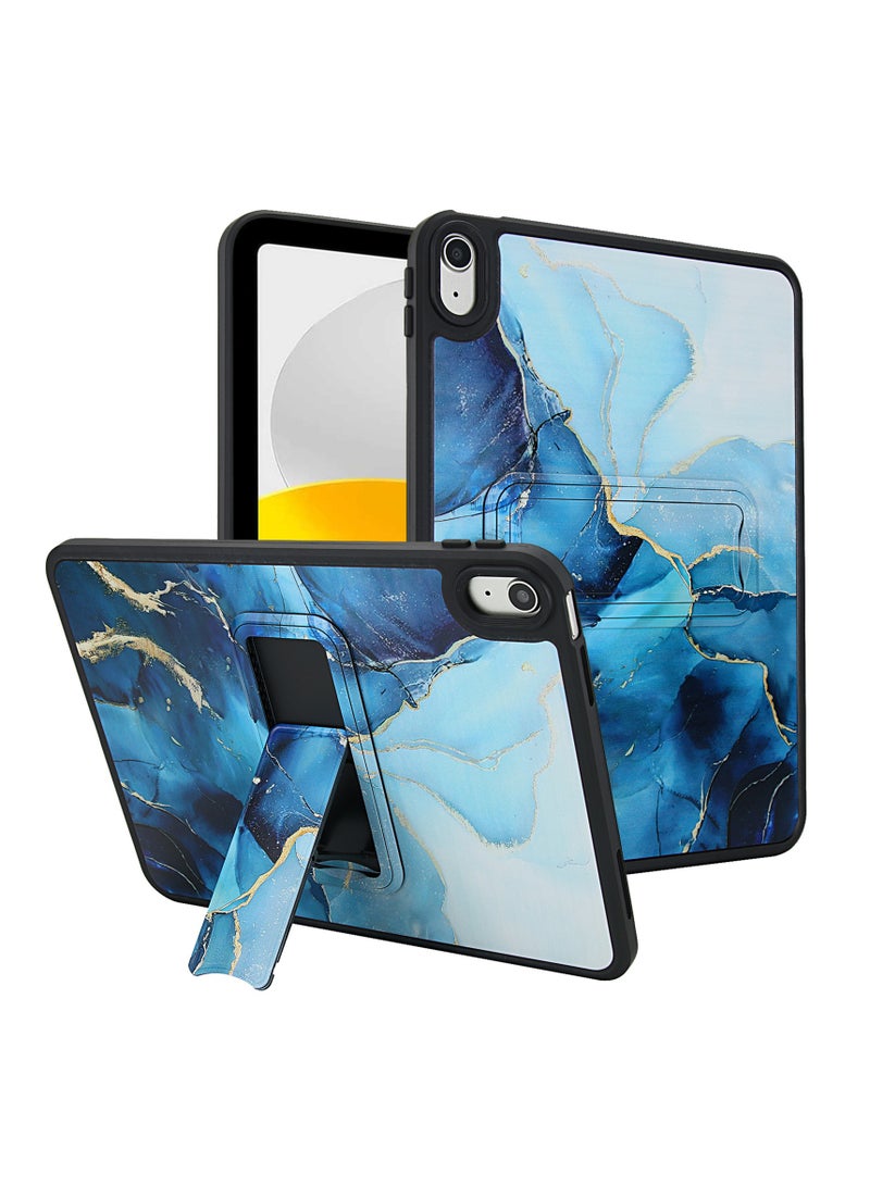 غطاء متوافق مع Huawei MatePad 11.5S - حامل ماتي مقاوم للانزلاق - تصميم رخامي أنيق - غلاف مضاد للصدمات